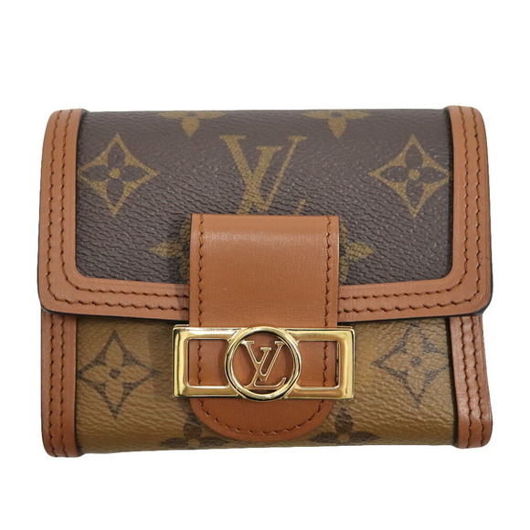 Louis Vuitton Tri Wallet Reverse Monogram Dauphine Portefeuille - Picture 1 of 6